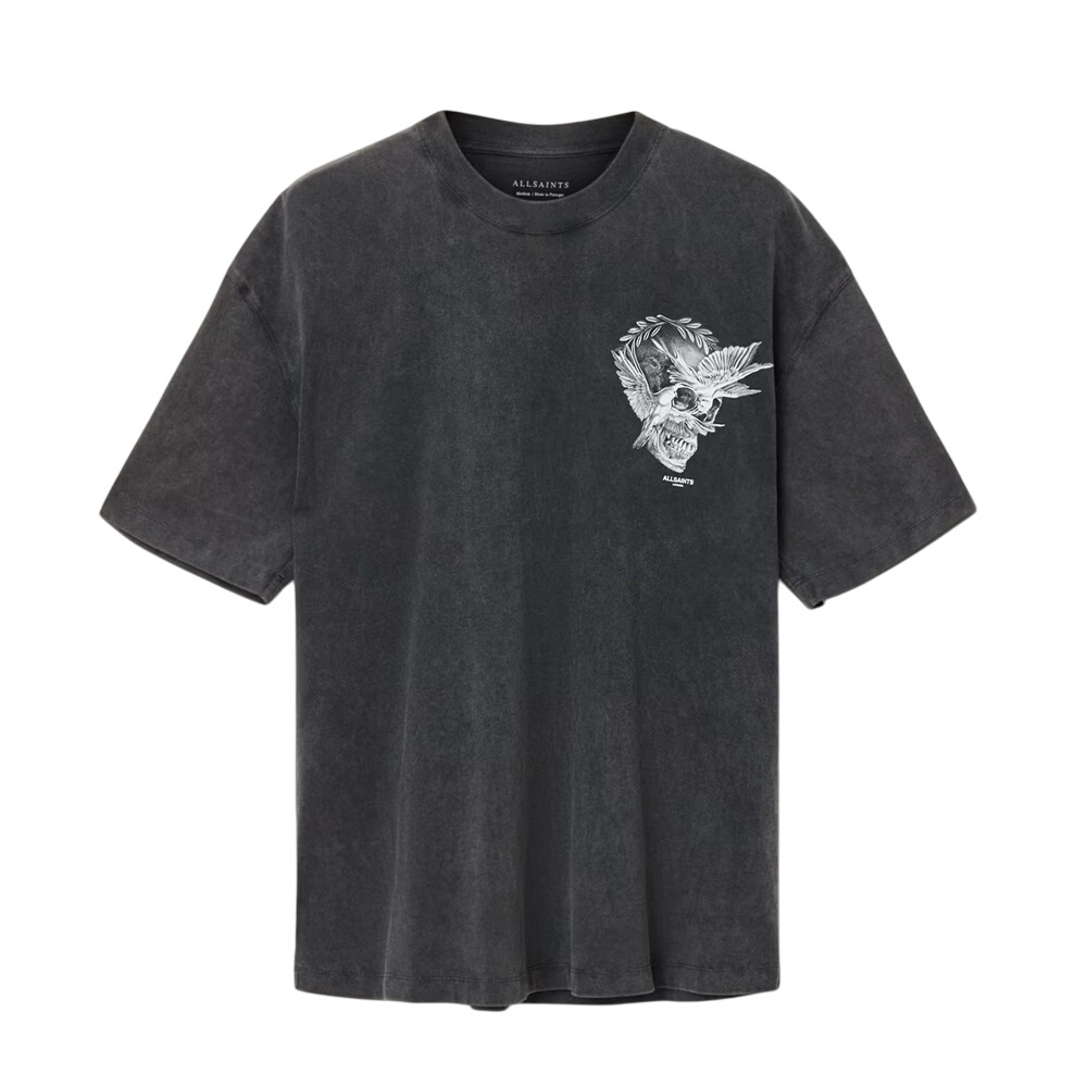 AllSaints Mysteries Oversized Graphic T-Shirt